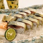 用戶對於さばの棒寿司 赤坂 一颯的評論圖