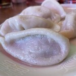 用戶對於哈爾濱餃子的評論圖