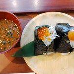 用户对于おにぎり屋 おなかすいた。的评论图