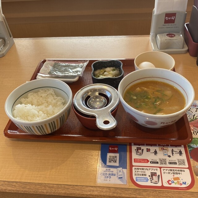 用户对于なか卯 福岡小田部店的评论高清图