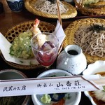 用戶對於山香荘的評論圖