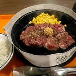 用户对于ペッパーランチ 新さっぽろカテプリ店的评论图