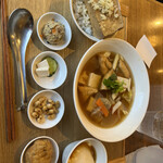用戶對於豆富食堂的評論圖