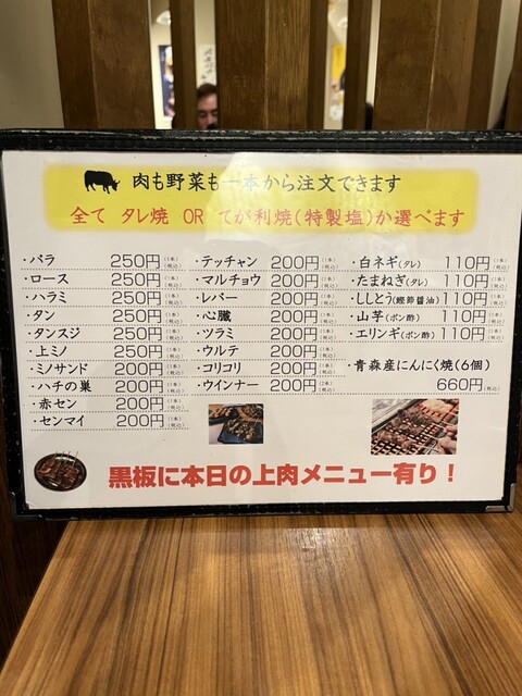 用户对于串焼肉・串焼きホルモン てが利的评论高清图