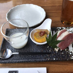 用戶對於ワインと炭火串焼 銀座 荻的評論圖