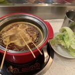 用戶對於回転火鍋 なべ丸 上野本店的評論圖