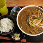 用户对于うどんの前田 四天王寺本店的评论图
