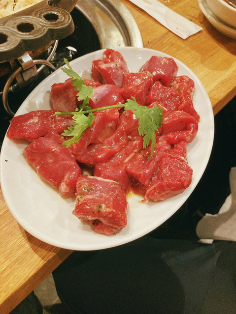 用戶對於羊肉炭火焼 肉汁屋的評論圖