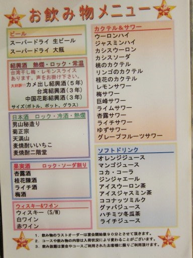 用戶對於台北夜市 新宿NSビル店的評論高清圖