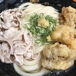 用戶對於自家製さぬきうどんと肉 新橋甚三的評論圖