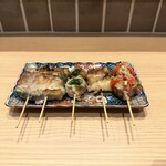 用户对于野菜巻き串どげんね 品川店的评论图