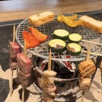 用户对于神楽坂 囲炉裏焼肉 祇園的评论图