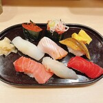 用户对于寿司菜的评论图