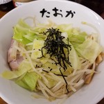 用户对于油そば専門店たおか 札幌駅北口店的评论图