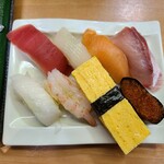 用户对于回転寿し 一心 あいの里店的评论图