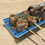 用户对于野菜巻き串どげんね 品川店的评论图