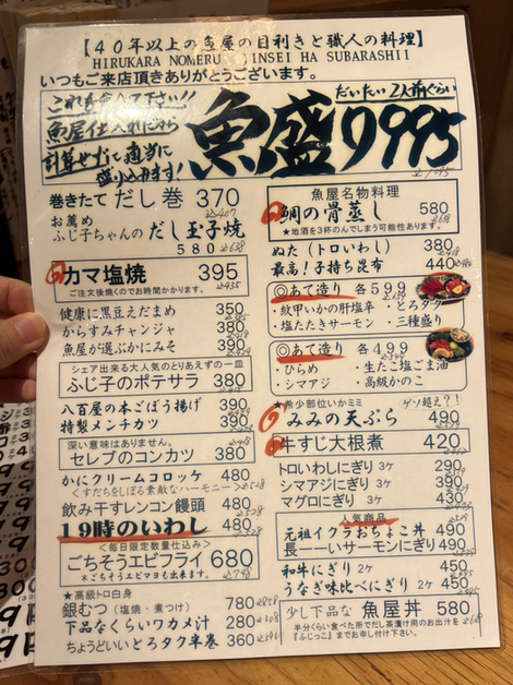 用戶對於魚屋スタンドふじ子的評論圖