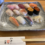 用户对于和食と鮨のに条的评论图
