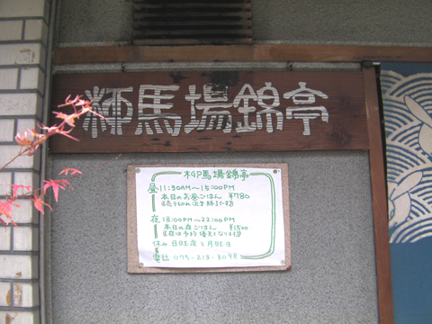 用户对于柳馬場錦亭的评论图