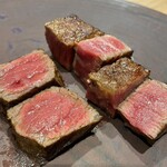 用户对于大阪鉄板焼き 神戸牛ステーキ Zin 難波店的评论图