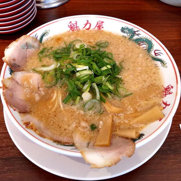 用户对于ラーメン魁力屋 西大路西ノ京店的评论图