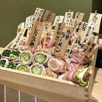 用户对于野菜巻き串どげんね 品川店的评论图