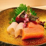 用户对于寿司と日本料理 銀座 一的评论图