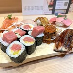 用戶對於元祖ぶっち切り寿司 魚心 心斎橋店的評論圖