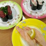 用户对于回転寿し 一心 あいの里店的评论图