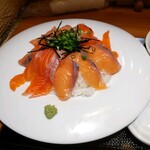 用户对于信州炉端 串の蔵 新宿都庁前店的评论图