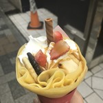 用户对于スマイリークレープ 秋葉原店的评论图