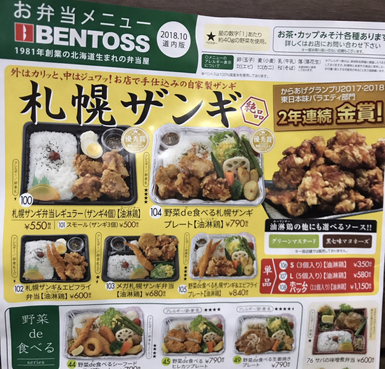 用戶對於ベントス 新琴似店的評論高清圖
