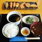 用戶對於もんじゃ 串カツ ひまわり 江坂駅店的評論圖