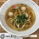 用戶對於本格手打ちうどん まごころ的評論圖