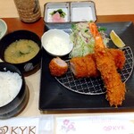 用户对于とんかつKYK ナンバ店的评论图