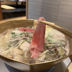 用戶對於しゃぶしゃぶ 吟半 お台場店的評論圖