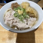 用戶對於自家製さぬきうどんと肉 新橋甚三的評論圖