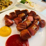 用戶對於となりの焼肉屋のお好み焼屋 銀河商店的評論圖