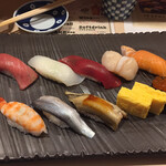 用户对于寿司菜的评论图