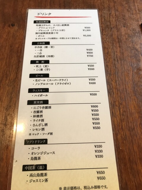 用户对于CHINESE RISTORANTE レン的评论高清图
