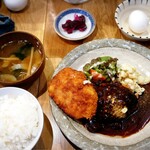 用戶對於山本のハンバーグ 新橋食堂的評論圖
