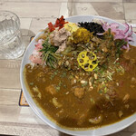 用戶對於本格スパイスカレー ヤドカリー 谷町コーラ店的評論圖