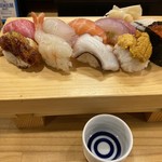 用户对于鮨大立喰い部 大ちゃん 伏水酒蔵小路店的评论图