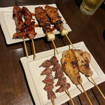 用户对于炭火焼き鳥 笑い屋的评论图