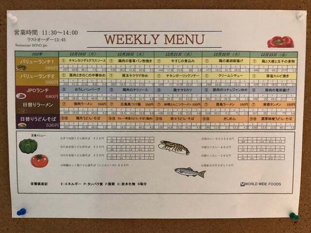 用戶對於レストラン ボーノ JPO店的評論高清圖