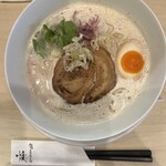 用户对于鶏白湯そば 燠的评论图