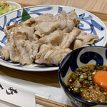 User's review image for あんちすてーき とろろ麦めし 豚丸