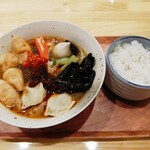 用户对于七色麻辣湯的评论图