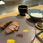 用户对于大阪鉄板焼き 神戸牛ステーキ Zin 難波店的评论图