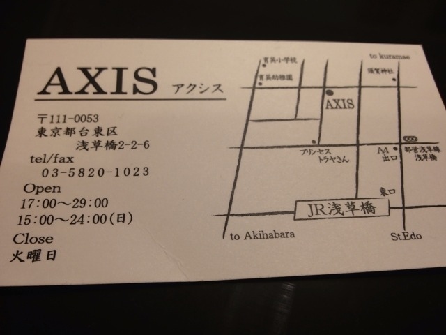 User's review image for アクシス